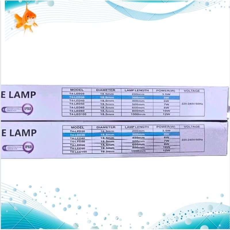 Lampu LED Celup Aquarium LED SAKKAI PRO T430