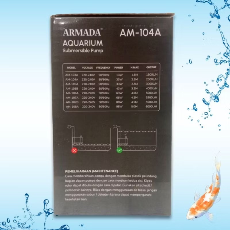 Pompa Kolam Submesible Pump ARMADA AM 104A