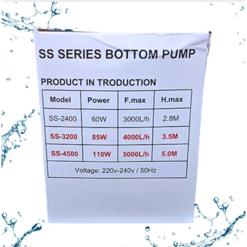 SWI STAR SS 4500 POMPA KOLAM AQUARIUM SERIES BOTTOM PUMP