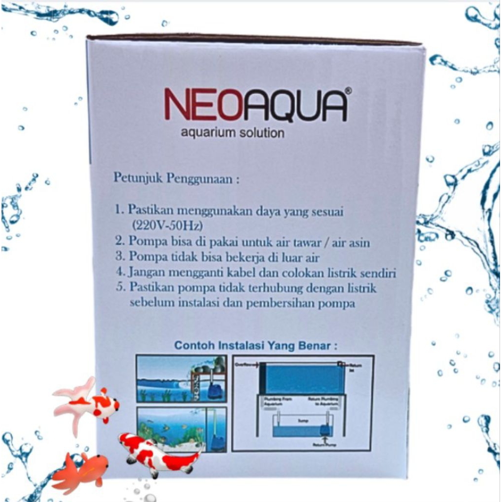 NEO AQUA PSP 8500 POMPA KOLAM AQUARIUM HIDROPONIK