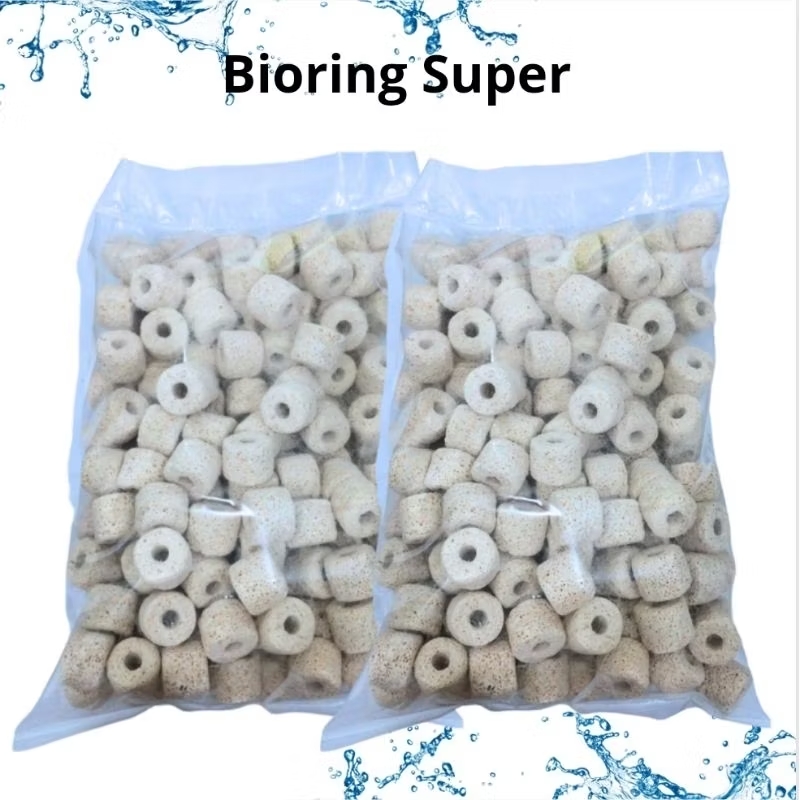 SUPER CERAMIC BIO RING SUPER 900GR MEDIA FILTER AQUARIUM AQUASCAPE