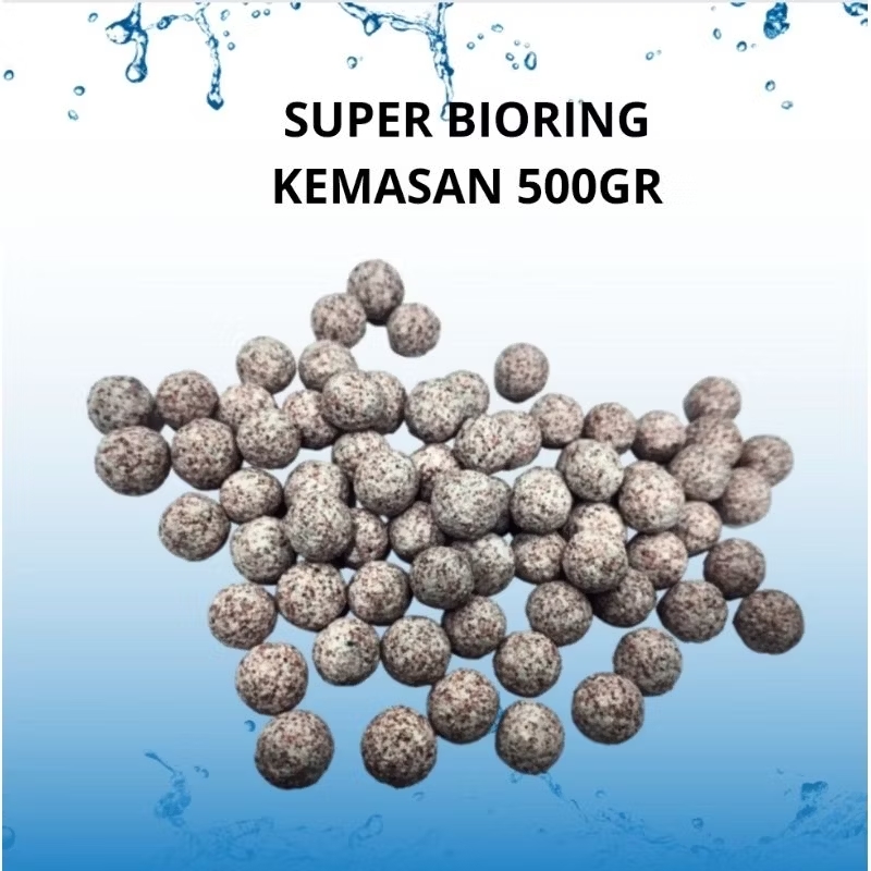 Media filter Kolam Aquarium SUPER BIO RING 500GR