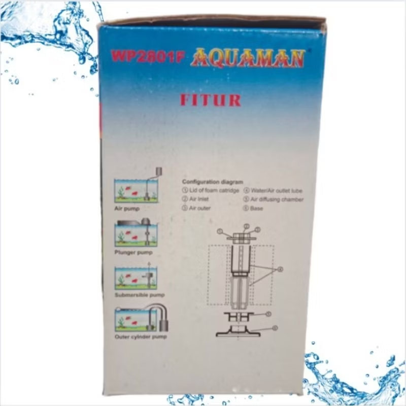 FILTER AQUARIUM AQUAMAN MINI FILTER WP 2801F
