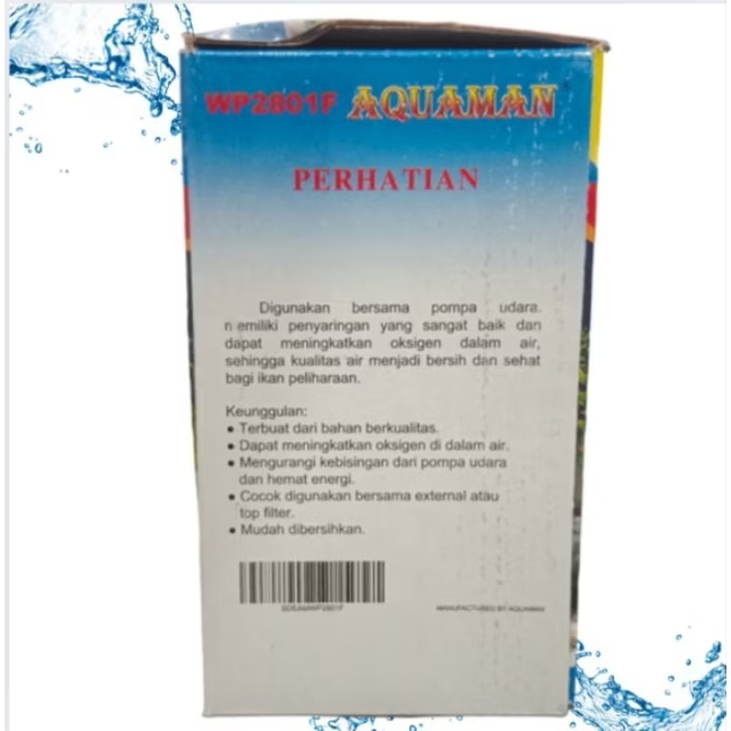 FILTER AQUARIUM AQUAMAN MINI FILTER WP 2801F