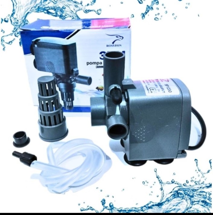 ROSSTON SP 1200 Pompa Aquarium Aquascape kolam kecil