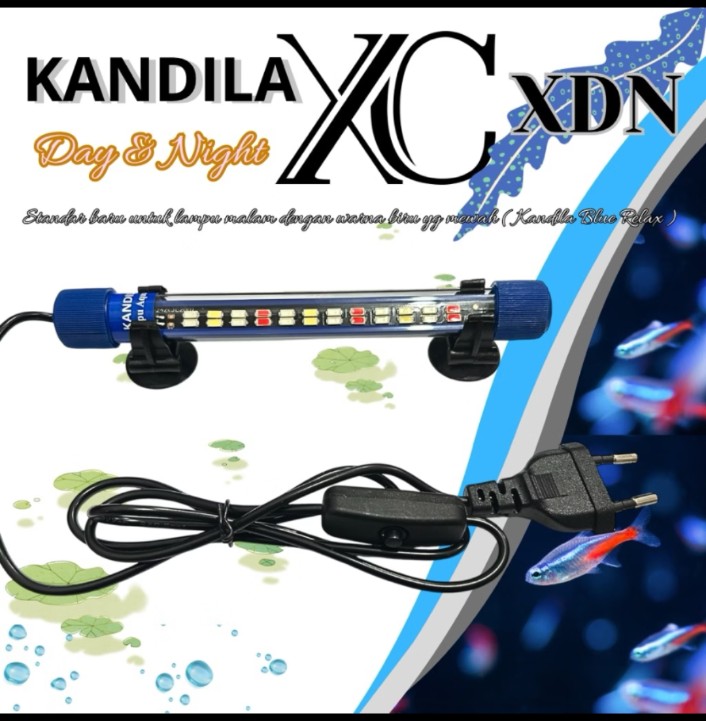 KANDILA XC DAY AND NIGHT XDN 50 / 60 / 80 / 100 LED KANDILA BLUE RELAX AQUARIUM AQUASCAPE