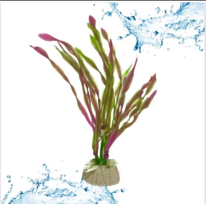 Hiasan Aquarium Bunga Plastik bunga small