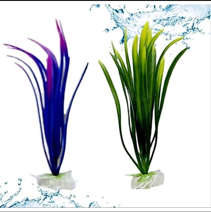 Hiasan aquarium dekorasi BUNGA 20CM