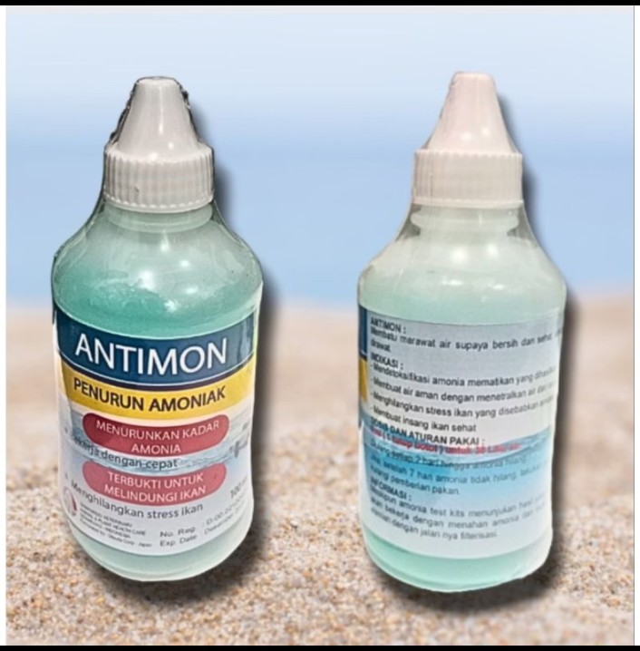 Obat Ikan Penurun Amoniak TAMASINDO ANTIMON 100ML