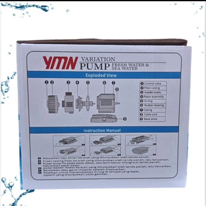 YMN JTP 5800 PRO POMPA KOLAM AQUARIUM HIDROPONIK