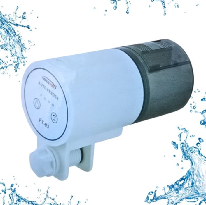 SAKKAI PRO FT 03 SMART AUTO FEEDER MESIN AQUARIUM PEMBERI MAKAN IKAN OTOMATIS