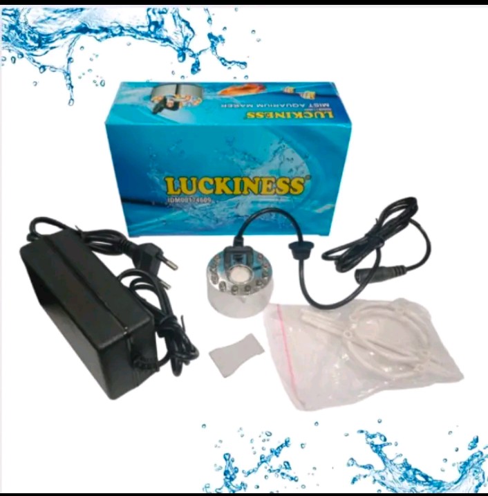 LUCKINESS MIST MAKER MESIN PEMBUAT KABUT ASAP AQUARIUM AQUASCAPE