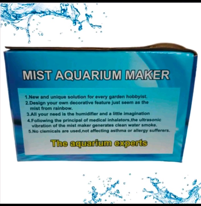 LUCKINESS MIST MAKER MESIN PEMBUAT KABUT ASAP AQUARIUM AQUASCAPE