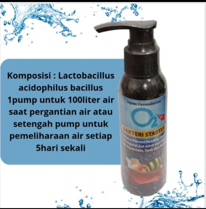 Penjernih air TAMASINDO O2 BAKTERI STATER 100ML