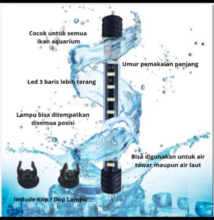 LED KANDILA Z3 T 1000 LAMPU KOLAM AQUARIUM AQUASCAPE